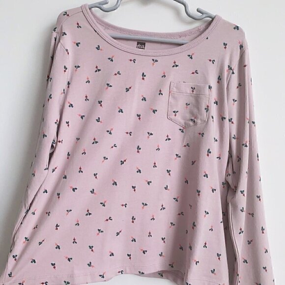 NWT Tea Collection Girl Pocket long sleeve tee 12 Years 14 Years - Picture 3 of 6